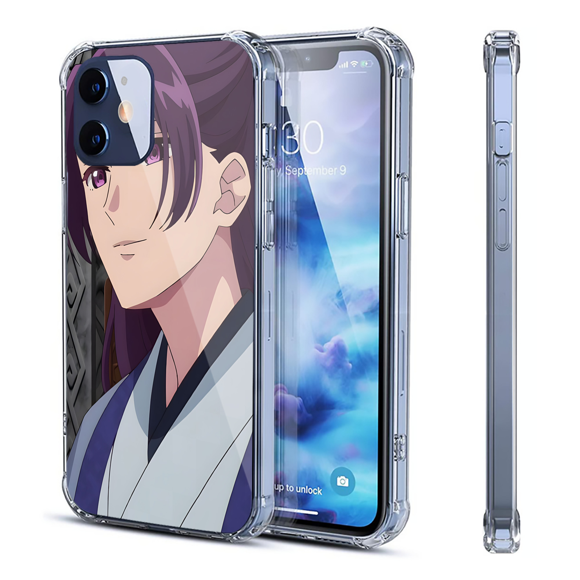 （画像用） 薬屋のひとりごと The Apothecary Diaries 【iPhone 12シリーズ対応】透明スマホケース（クリアソフトケース）